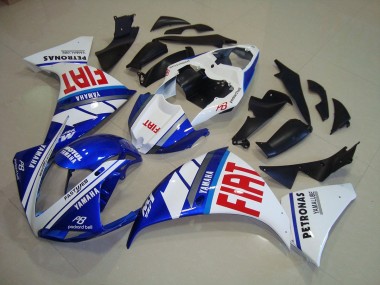 Carene Moto R1 2009-2011 - Blu Bianco Fiat