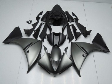 Carene Moto R1 2012-2014 - Matte Grigio Nero