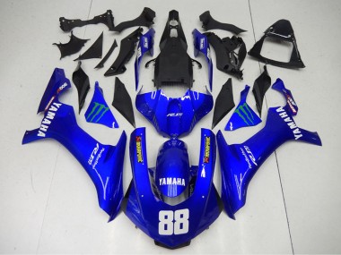 Carene Moto R1 2015-2019 - Blu Monster 88