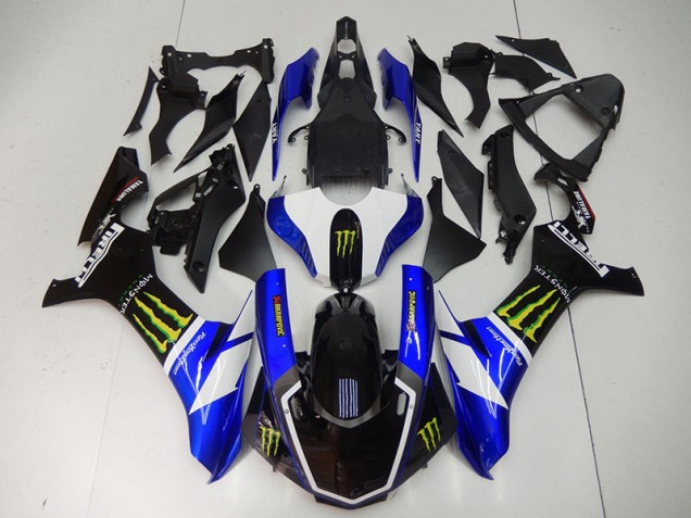 Carene Moto R1 2015-2019 - Blu Nero Monster Carene Moto R1 2015-2019 - Blu Nero Monster