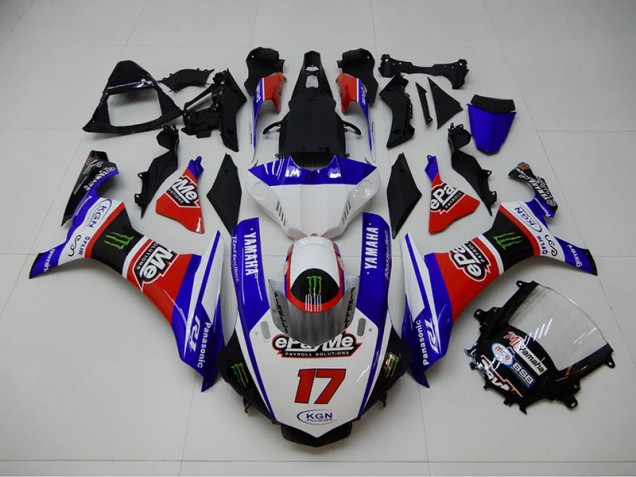 Carene Moto R1 2015-2019 - Blu Rosso KGN 17 Carene Moto R1 2015-2019 - Blu Rosso KGN 17