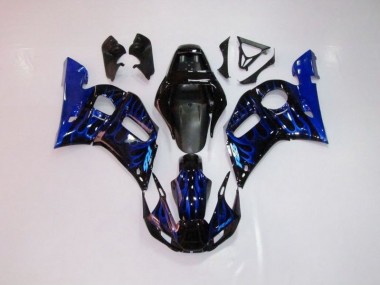 Carene Moto R6 1998-2002 - Blu Fiamma