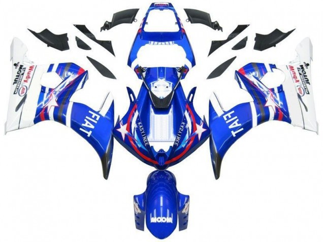 Carene Moto R6 2003-2005 - Blu Stella Fiat