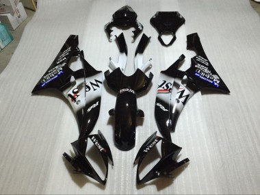 Carene Moto R6 2006-2007 - Lucido Nero