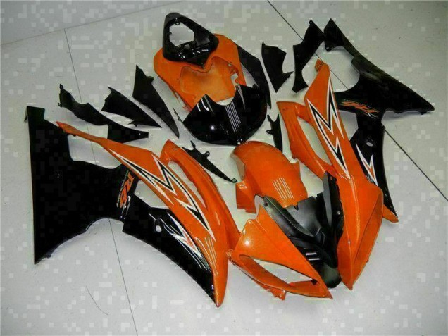 Carene Moto R6 2008-2016 - Arancia Nero Carene Moto R6 2008-2016 - Arancia Nero