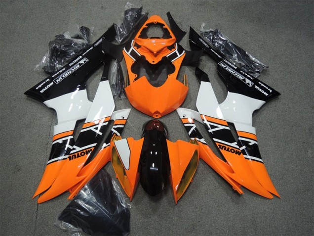Carene Moto R6 2008-2016 - Arancia Nero Motul Carene Moto R6 2008-2016 - Arancia Nero Motul