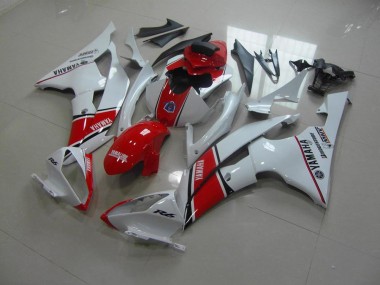 Carene Moto R6 2008-2016 - Bianco Rosso Stile OEM