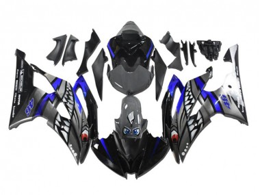 Carene Moto R6 2008-2016 - Grigio Blu Squalo