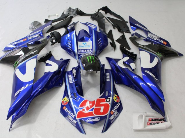 Carene Moto R6 2017-2023 - Movistar
