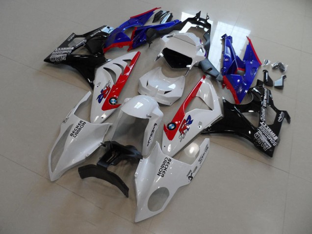 Carene Moto S1000RR 2009-2014 - Bianco Blu Rosso Becker Carbon Carene Moto S1000RR 2009-2014 - Bianco Blu Rosso Becker Carbon
