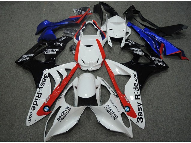 Carene Moto S1000RR 2009-2014 - Bianco Blu Rosso Carene Moto S1000RR 2009-2014 - Bianco Blu Rosso