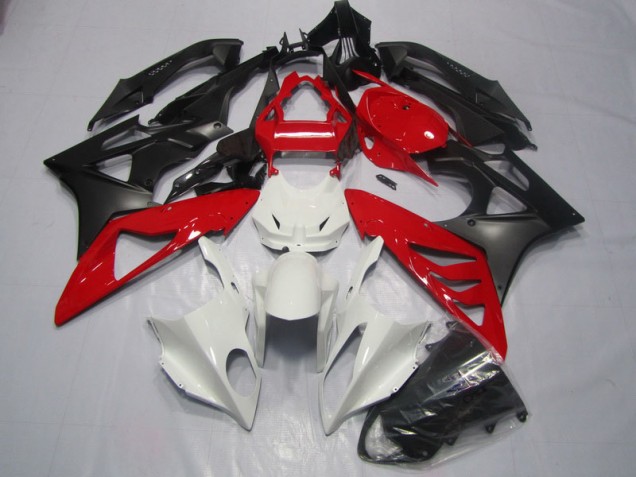 Carene Moto S1000RR 2009-2014 - Bianco Rosso Nero