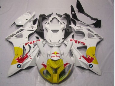 Carene Moto S1000RR 2009-2014 - Giallo Bianco RedBull