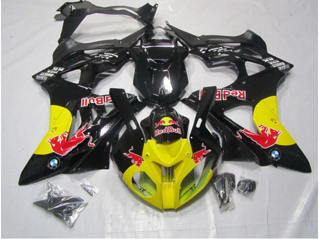 Carene Moto S1000RR 2009-2014 - Giallo Nero RedBull
