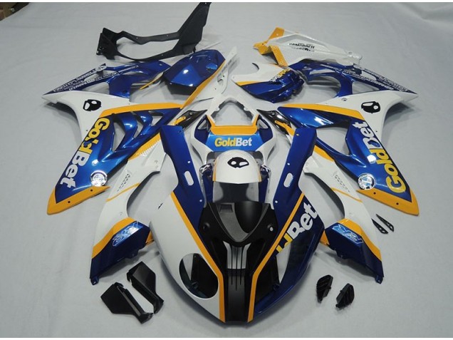 Carene Moto S1000RR 2009-2014 - Nero Blu Bianco GoldBet