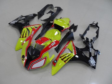 Carene Moto S1000RR 2009-2014 - Verde Rosso Monster