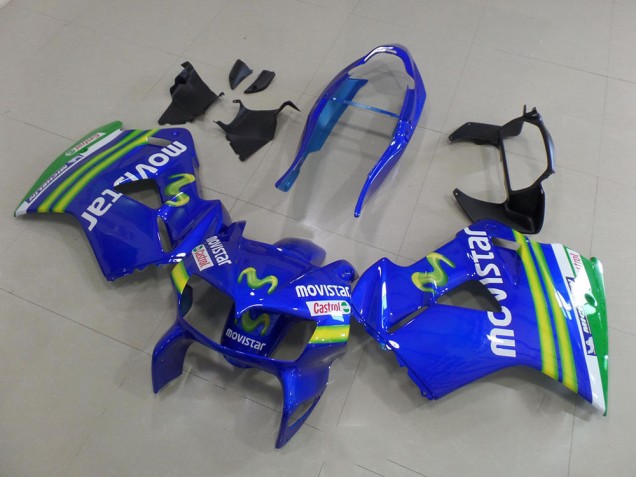 Carene Moto VFR 800 1998-2001 - Movistar Carene Moto VFR 800 1998-2001 - Movistar