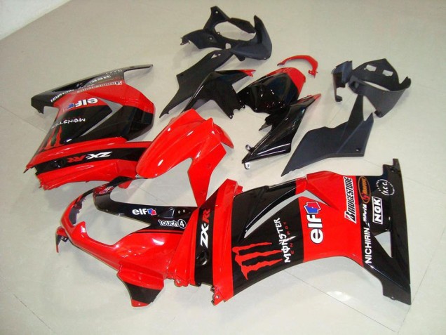 Carene Moto ZX 250R 2008-2012 - Rosso Monster Carene Moto ZX 250R 2008-2012 - Rosso Monster