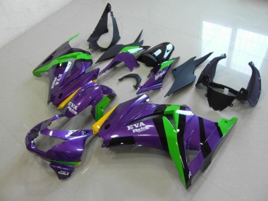 Carene Moto ZX 250R 2008-2012 - Viola EVA Corsa