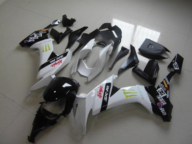 Carene Moto ZX10R 2008-2010 - Bianco Monster Carene Moto ZX10R 2008-2010 - Bianco Monster