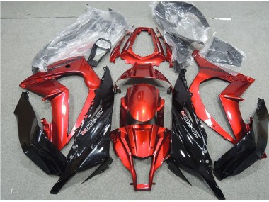 Carene Moto ZX10R 2011-2015 - Nero Rosso