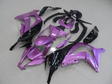 Carene Moto ZX10R 2011-2015 - Rosa & Nero