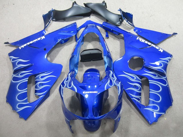 Carene Moto ZX12R 2002-2006 - Blu Bianco Fiamma Carene Moto ZX12R 2002-2006 - Blu Bianco Fiamma