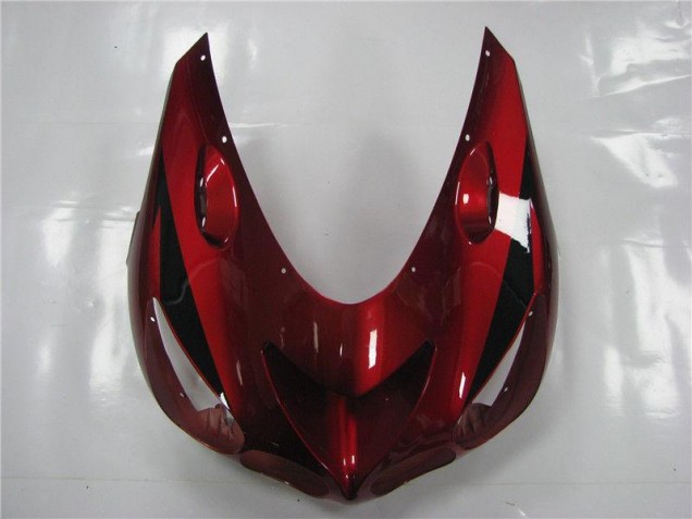 Carene Moto ZX14R ZZR 1400 2006-2011 - Rosso Nero Carene Moto ZX14R ZZR 1400 2006-2011 - Rosso Nero