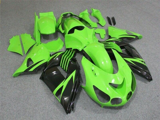 Carene Moto ZX14R ZZR 1400 2006-2011 - Verde Nero Carene Moto ZX14R ZZR 1400 2006-2011 - Verde Nero