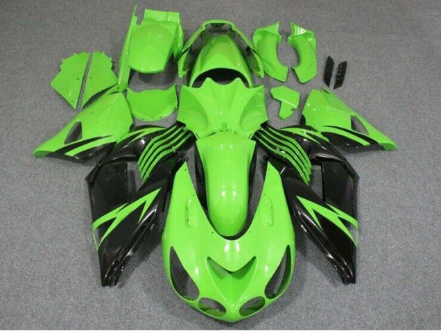 Carene Moto ZX14R ZZR 1400 2006-2011 - Verde Nero Carene Moto ZX14R ZZR 1400 2006-2011 - Verde Nero