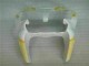 Carene Moto ZX6R 2000-2002 - Bianco Giallo Fiamma Carene Moto ZX6R 2000-2002 - Bianco Giallo Fiamma