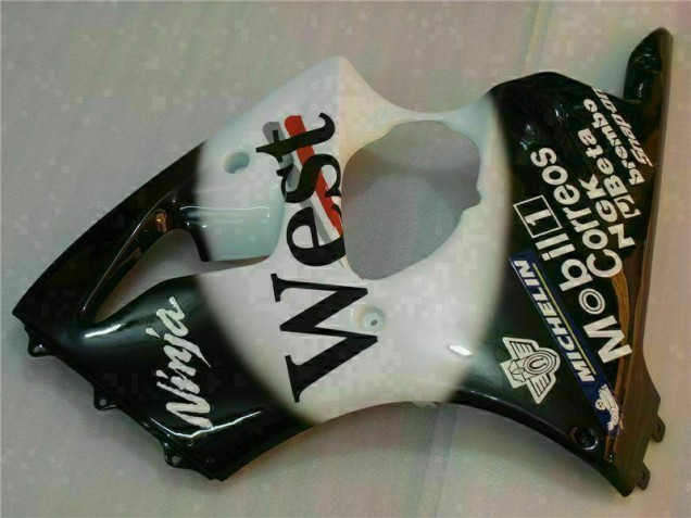 Carene Moto ZX6R 2000-2002 - Nero West Ninja Carene Moto ZX6R 2000-2002 - Nero West Ninja