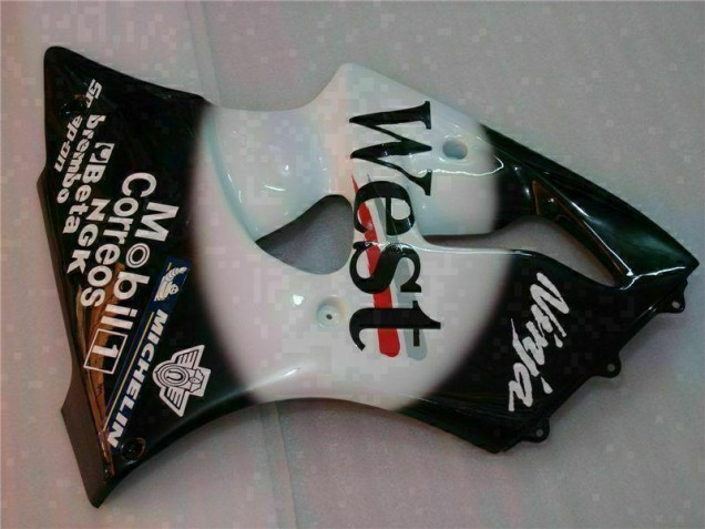 Carene Moto ZX6R 2000-2002 - Nero West Ninja Carene Moto ZX6R 2000-2002 - Nero West Ninja