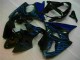 Carene Moto ZX6R 2000-2002 - Nero con Blu Fiamma Carene Moto ZX6R 2000-2002 - Nero con Blu Fiamma