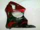 Carene Moto ZX6R 2000-2002 - Rosso Nero Carene Moto ZX6R 2000-2002 - Rosso Nero