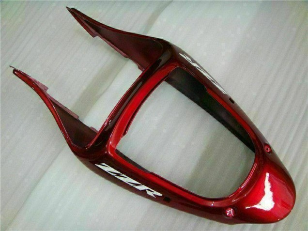 Carene Moto ZX6R 2000-2002 - Rosso Nero Carene Moto ZX6R 2000-2002 - Rosso Nero