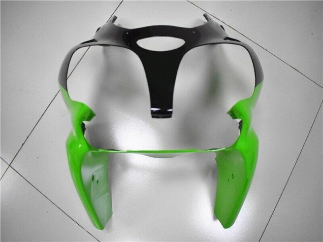 Carene Moto ZX6R 2000-2002 - Verde Bianco Nero Carene Moto ZX6R 2000-2002 - Verde Bianco Nero