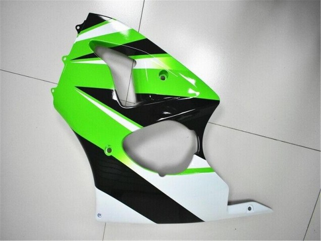 Carene Moto ZX6R 2000-2002 - Verde Bianco Nero Carene Moto ZX6R 2000-2002 - Verde Bianco Nero