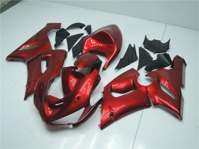 Carene Moto ZX6R 2005-2006 - Caramella Rosso Carene Moto ZX6R 2005-2006 - Caramella Rosso