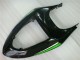 Carene Moto ZX6R 2005-2006 - Verde Bianco Nero