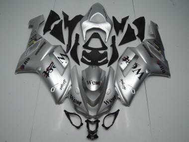 Carene Moto ZX6R 2007-2008 - Argento West