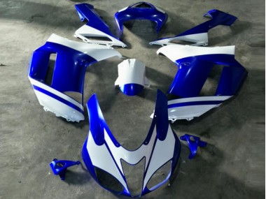 Carene Moto ZX6R 2007-2008 - Blu Bianco