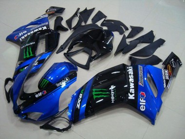 Carene Moto ZX6R 2007-2008 - Blu Monster