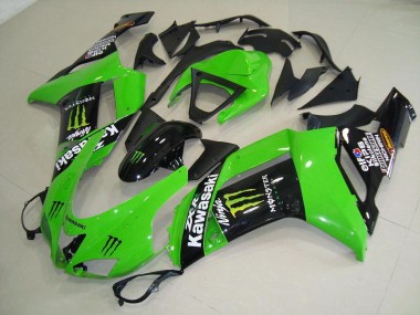 Carene Moto ZX6R 2007-2008 - Monster Verde