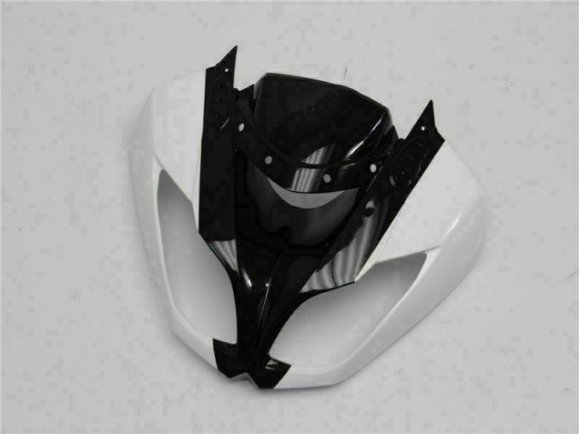 Carene Moto ZX6R 2009-2012 - Nero Bianco Carene Moto ZX6R 2009-2012 - Nero Bianco