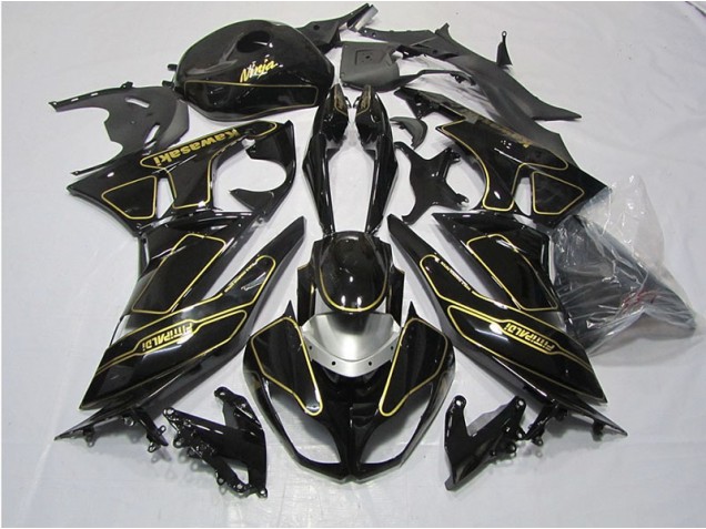 Carene Moto ZX6R 2009-2012 - Nero Oro