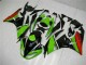 Carene Moto ZX6R 2009-2012 - Nero Verde Rosso Carene Moto ZX6R 2009-2012 - Nero Verde Rosso