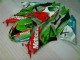 Carene Moto ZX6R 2009-2012 - Rosso Verde Motocard Carene Moto ZX6R 2009-2012 - Rosso Verde Motocard