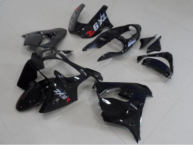 Carene Moto ZX9R 2000-2001 - Nero con Grigio Decalcomanie Carene Moto ZX9R 2000-2001 - Nero con Grigio Decalcomanie