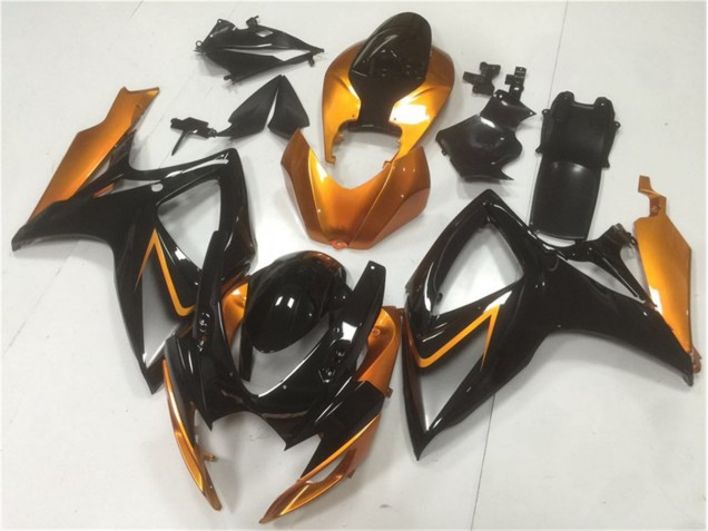 Carrozzeria Moto & Carena Moto GSXR 600 / 750 K6 2006-2007 - Nero Arancia Carrozzeria Moto & Carena Moto GSXR 600 / 750 K6 2006-2007 - Nero Arancia